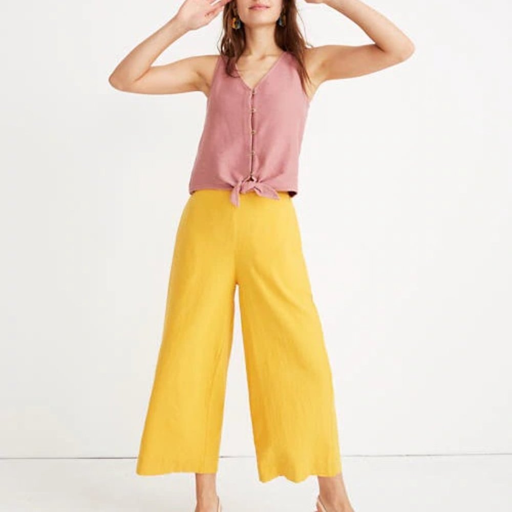 NWT Madewell Huston Crop Pants - XS Tall